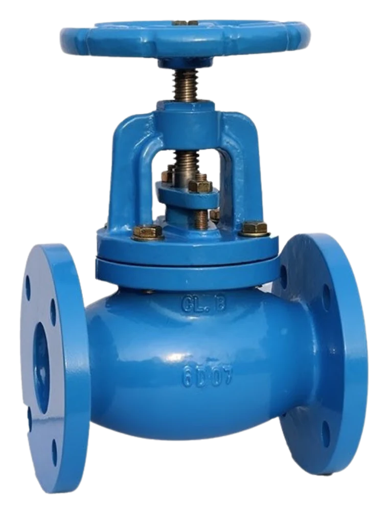 Cast iron globe valve with handwheel